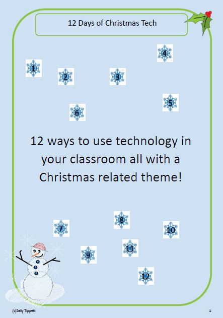 12 Days of Christmas Tech Activity Pack